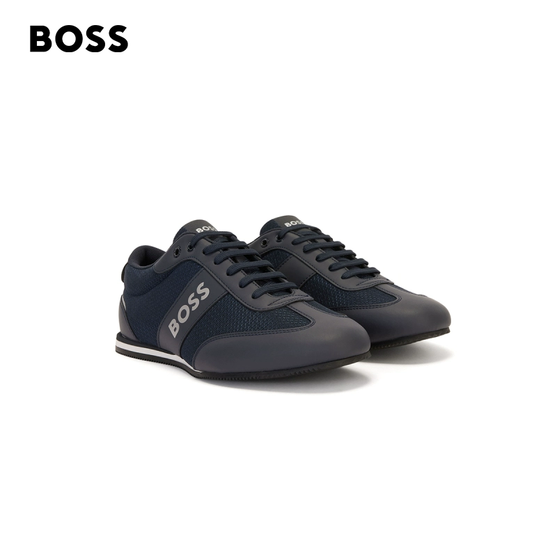 BOSS HUGO BOSS 雨果·博斯  男士经典款网眼休闲鞋 50470180 525.32元（天猫旗舰店折后1425元） 值值值-买手聚集的地方
