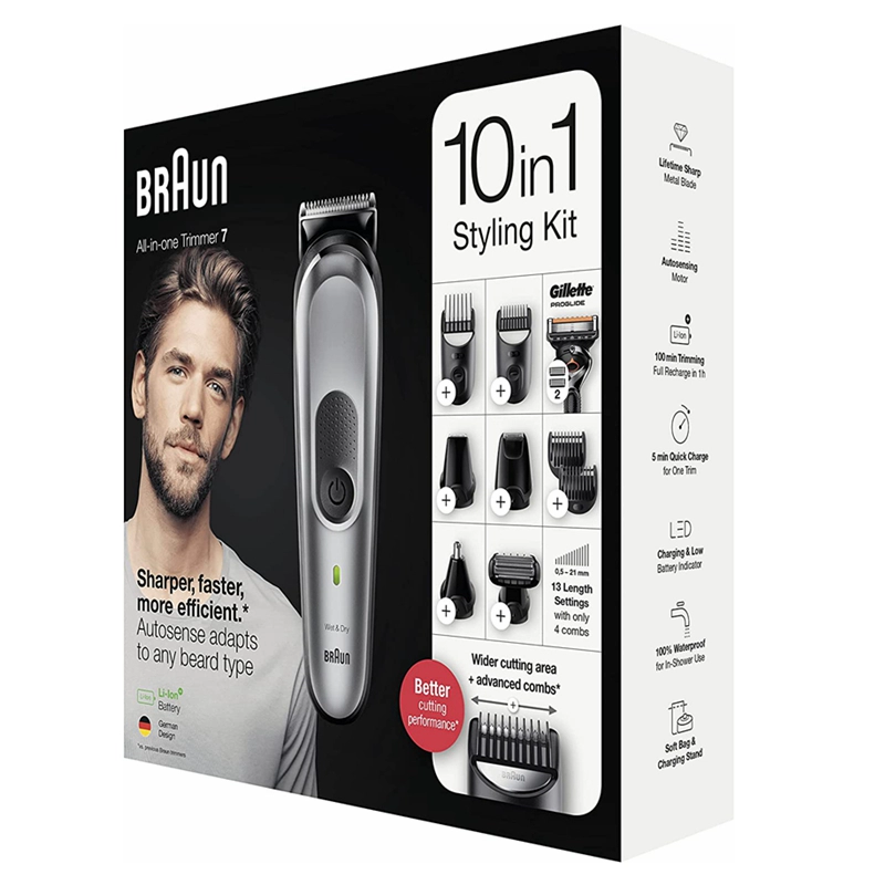 Braun 博朗 MGK7320 10合1毛发修剪器 新低316.29元 值值值-买手聚集的地方