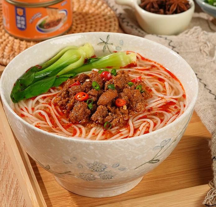 中粮出品，梅林 猪肉杂酱罐头 130g*4罐 29.9元包邮 值值值-买手聚集的地方