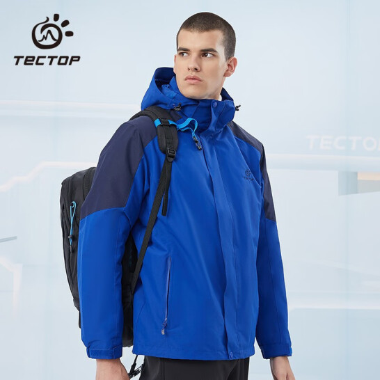 TECTOP 探拓 男士三合一冲锋衣D205937CF 139.92元包邮 值值值-买手聚集的地方