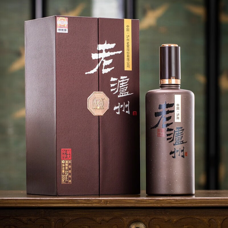 泸州老窖出品，老泸州 韶光年华 52度浓香型白酒500mL*2瓶礼盒装 238元包邮 值值值-买手聚集的地方