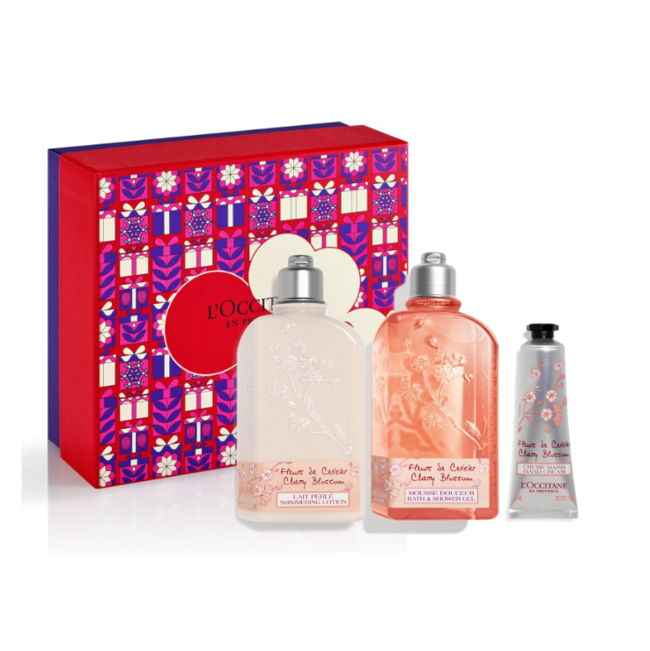 L'OCCITANE 欧舒丹 甜蜜樱花系列身体护肤礼盒套装 225.26元 值值值-买手聚集的地方