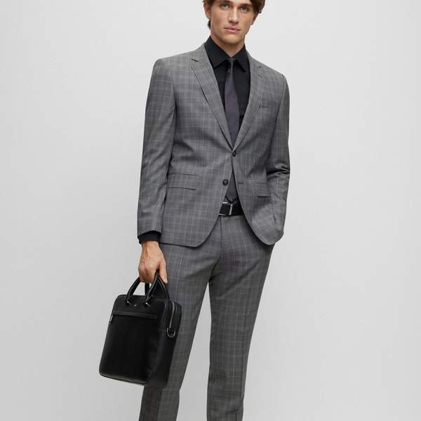 BOSS Hugo Boss 雨果·博斯 Ray_S Doc 男士仿皮公文包50490855 818元 值值值-买手聚集的地方