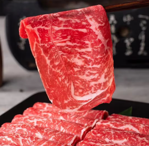 携宴 澳洲进口安格斯牛肋条2斤+和牛M5牛肉片200g*5盒 168元包邮 值值值-买手聚集的地方