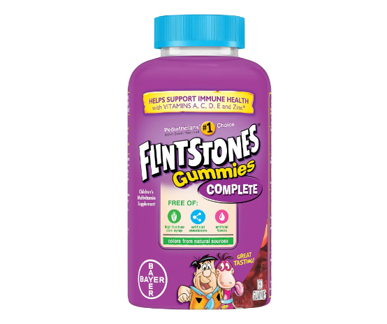 Bayer 拜耳 Flintstones 儿童复合维生素软糖 180粒 69.32元 值值值-买手聚集的地方