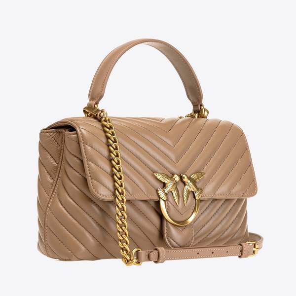 Pinko 品高 Lady Puff 23年新款大号绗缝手提包斜挎包100043_A0GK 新低1270元 值值值-买手聚集的地方