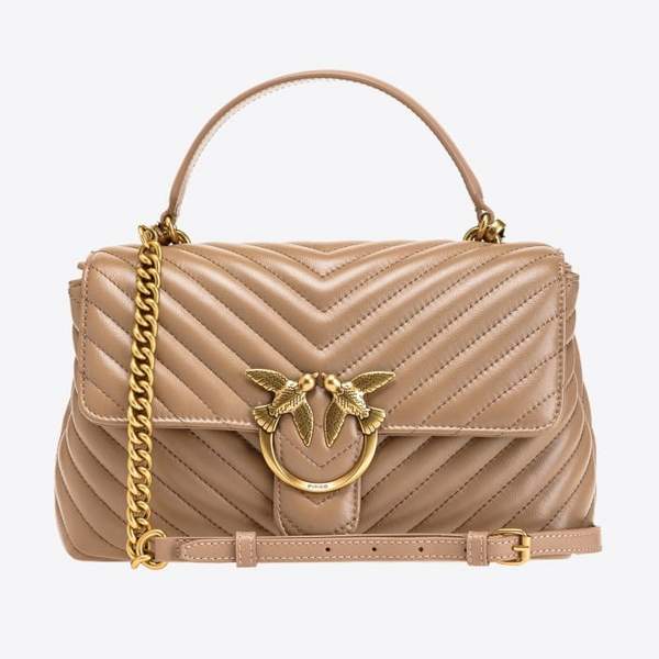 Pinko 品高 Lady Puff 23年新款大号绗缝手提包斜挎包100043_A0GK 新低1270元 值值值-买手聚集的地方