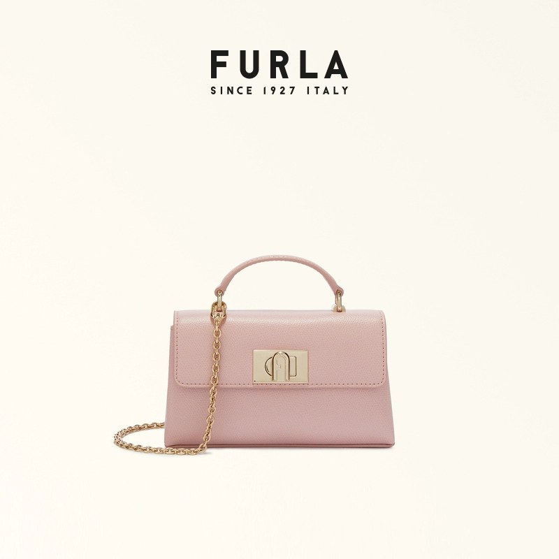 FURLA 芙拉 1927系列 2024春新款女士迷你手提斜挎链条包 WE00423 981.65元（天猫旗舰店2400元） 值值值-买手聚集的地方