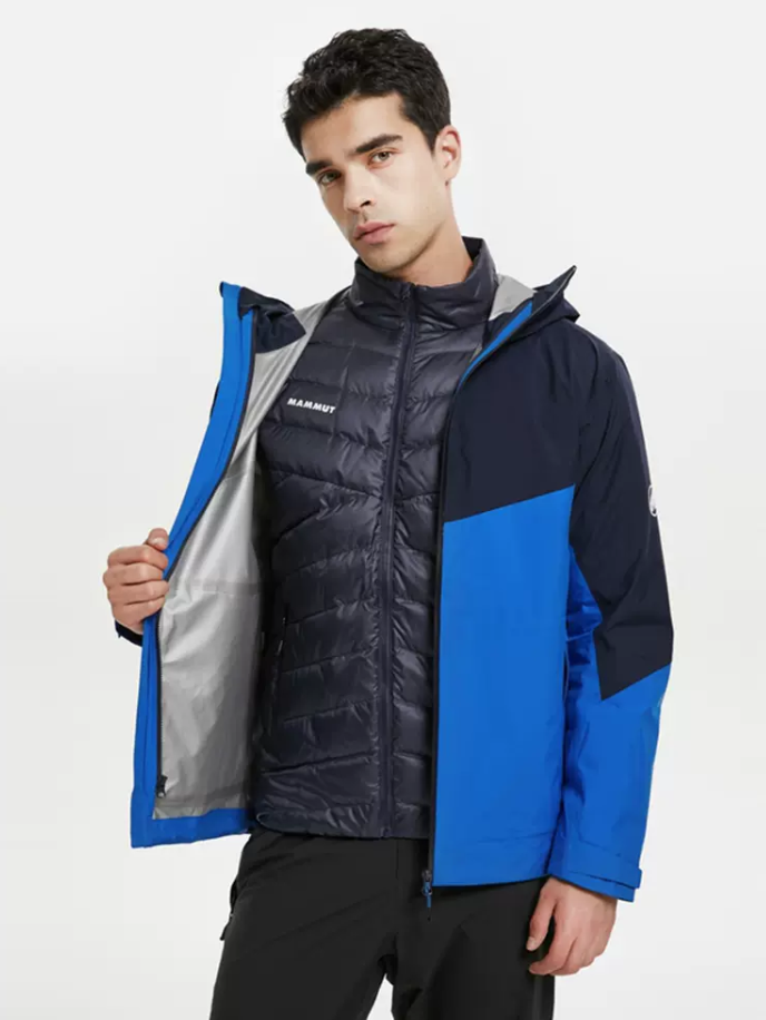 Mammut 猛犸象 Convey 男士GTX防水三合一羽绒硬壳冲锋衣 1010-29050 1808.74元（天猫旗舰店4298元） 值值值-买手聚集的地方