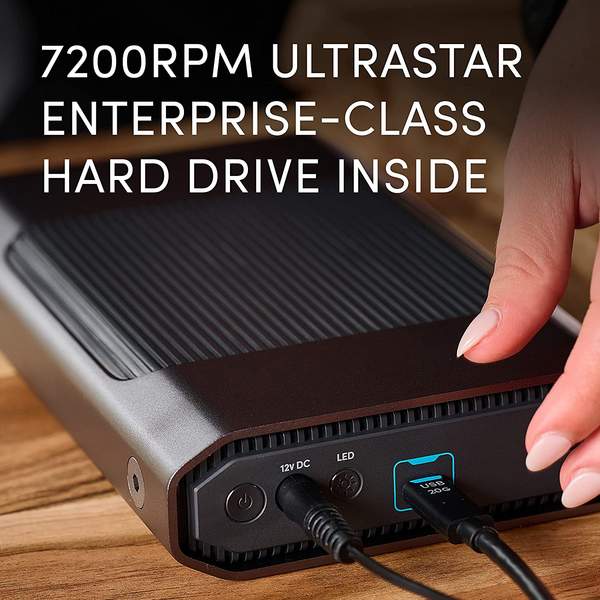 SanDisk 闪迪大师 极客 G-DRIVE 企业级移动桌面硬盘12TB 2180元（天猫旗舰店3499元） 值值值-买手聚集的地方