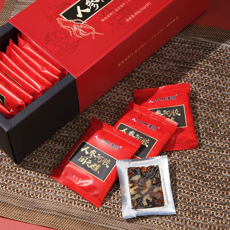 仁和 即食纯手工人参阿胶固元糕 250g*2盒 史低38元包邮 值值值-买手聚集的地方