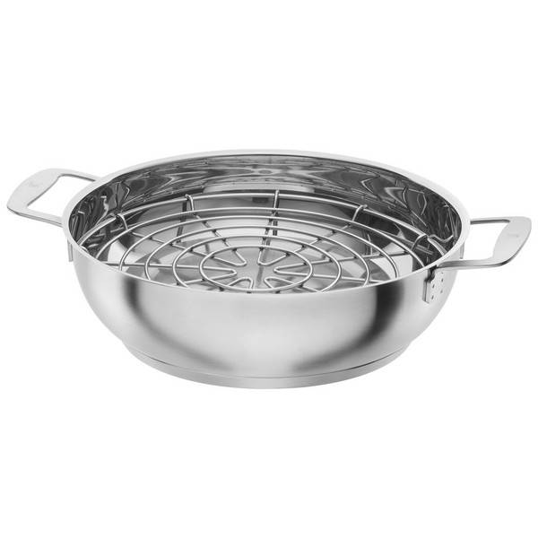 Zwilling 双立人 Plus系列 40999-028 带盖双耳蒸锅28cm 带蒸架 新低562.02元 值值值-买手聚集的地方