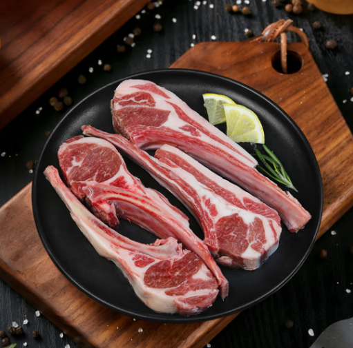 鲜京采 羔羊原切法式羊排 600g*2件 79.82元包邮（合39.91元/件） 值值值-买手聚集的地方