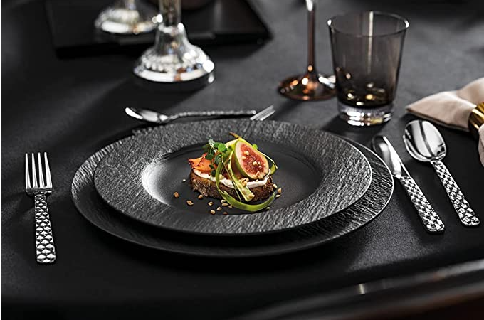 Villeroy&Boch德国唯宝 Manufacture Rock 匠心·岩 精细瓷圆形餐盘 27cm*6个 629.51元（天猫旗舰店225元/个） 值值值-买手聚集的地方