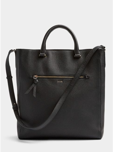 BOSS Hugo Boss 雨果·博斯 Sophie Ns 女士牛皮大号手提包斜挎包 50478067 1109.26元 值值值-买手聚集的地方