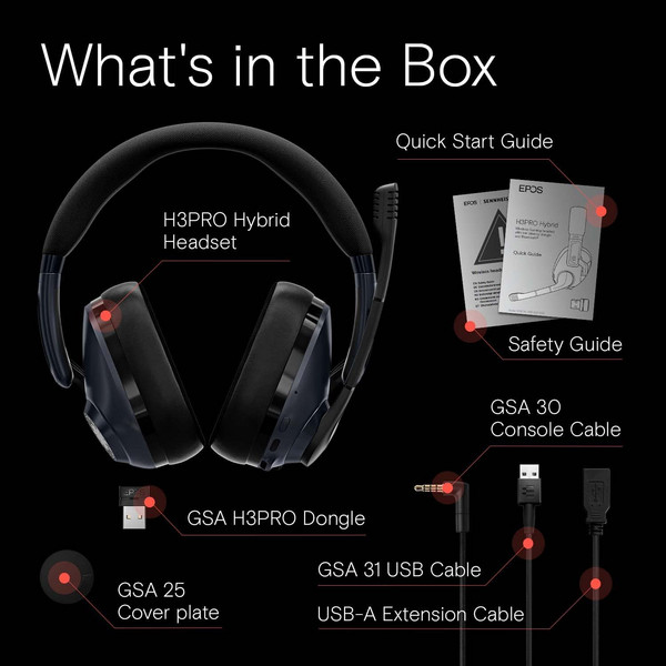 亚马逊销冠！EPOS 音珀 H3PRO Hybrid 专业三模无线游戏耳机 新低711元 值值值-买手聚集的地方