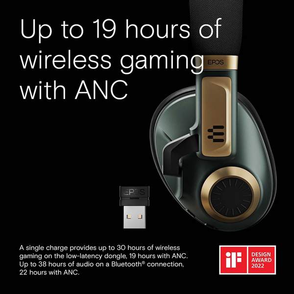 亚马逊销冠！EPOS 音珀 H3PRO Hybrid 专业三模无线游戏耳机 新低711元 值值值-买手聚集的地方