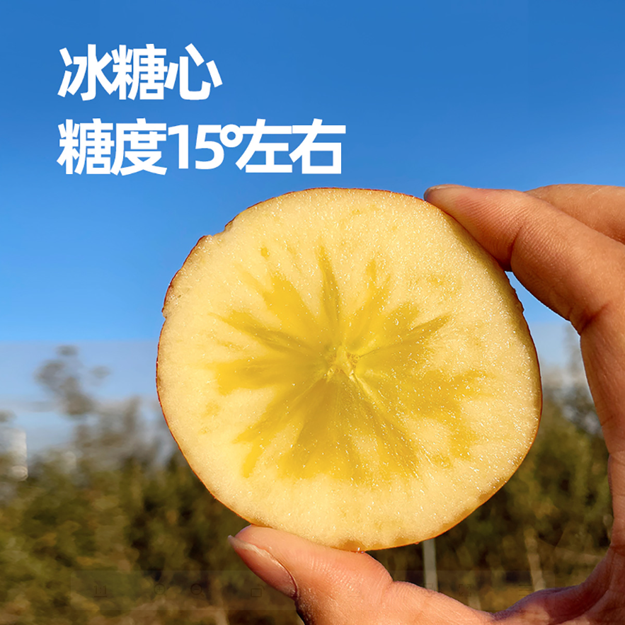 西域美农 甘肃丑苹果冰糖心红富士苹果 带箱10斤（70mm） 38.8元包邮（下单立减） 值值值-买手聚集的地方