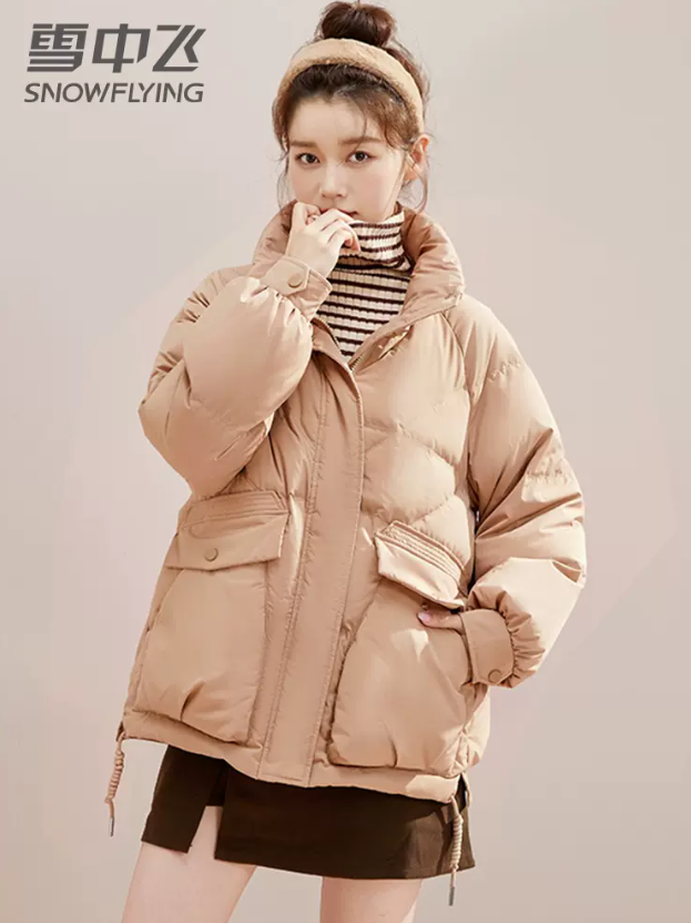 Snow Flying 雪中飞 女士90绒短款羽绒服面包服 269元包邮 值值值-买手聚集的地方
