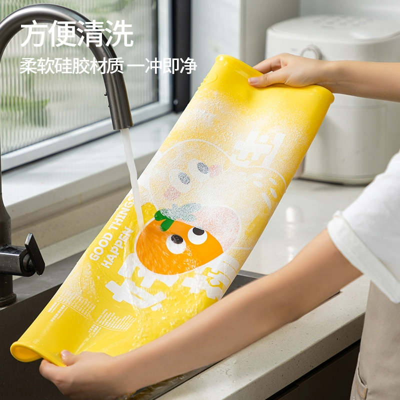安扣 加厚食品级硅胶和面擀面垫 40*60cm 29.9元包邮 值值值-买手聚集的地方