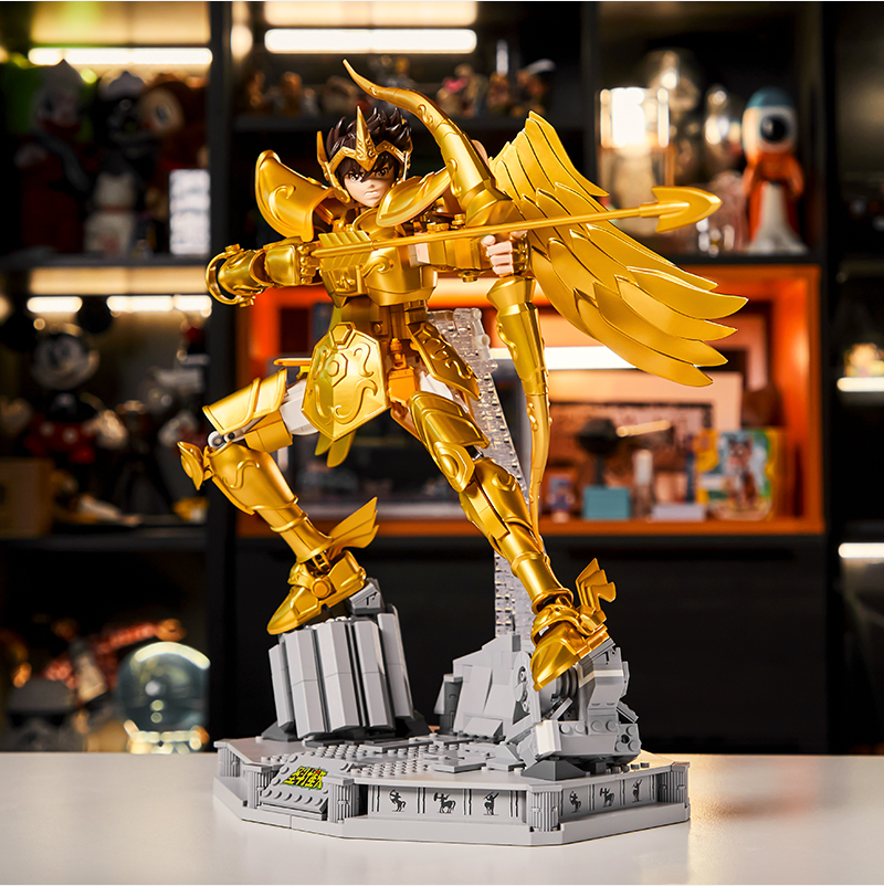 PANTASY 拼奇 圣斗士星矢系列 86601 黄金射手座星矢积木手办 新低249元包邮 值值值-买手聚集的地方
