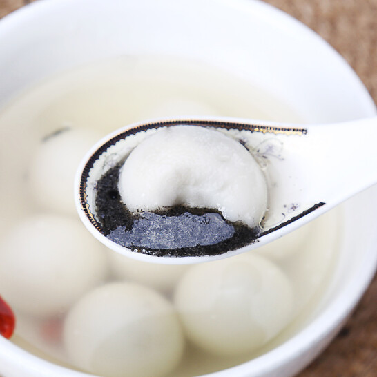 三全 宁波风味 黑芝麻汤圆 1kg（约83颗） 12元包邮 值值值-买手聚集的地方