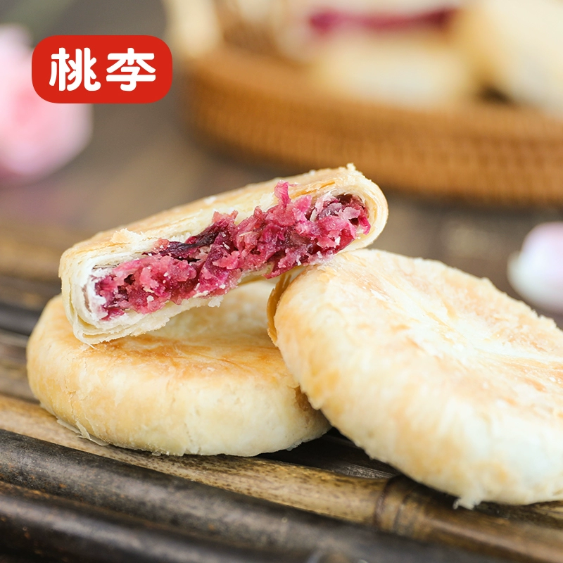 桃李 云南手工玫瑰鲜花饼 400g 19.8元包邮 值值值-买手聚集的地方