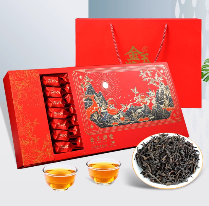 传奇茶引 大红袍金玉满堂红茶礼盒 255g 58元包邮 值值值-买手聚集的地方