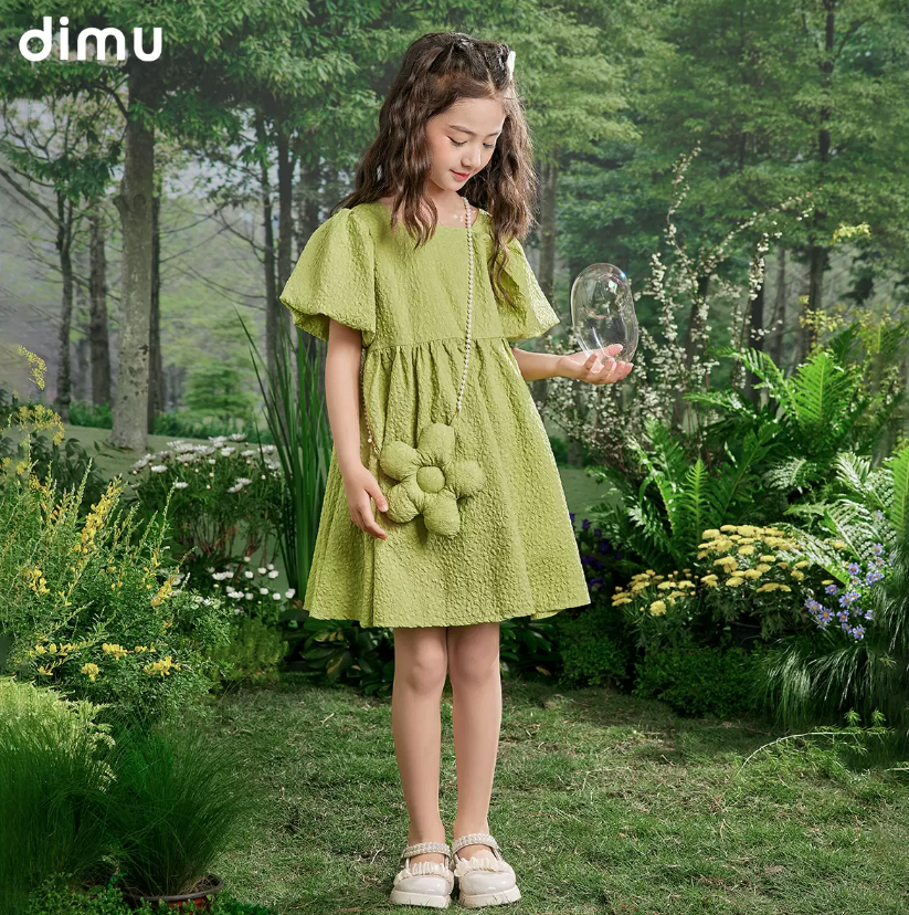 限时清仓！dimu 笛牧 女童连衣裙/卫衣裙/短袖套装/卫衣套装等 （100~160cm） 39元起包邮 值值值-买手聚集的地方
