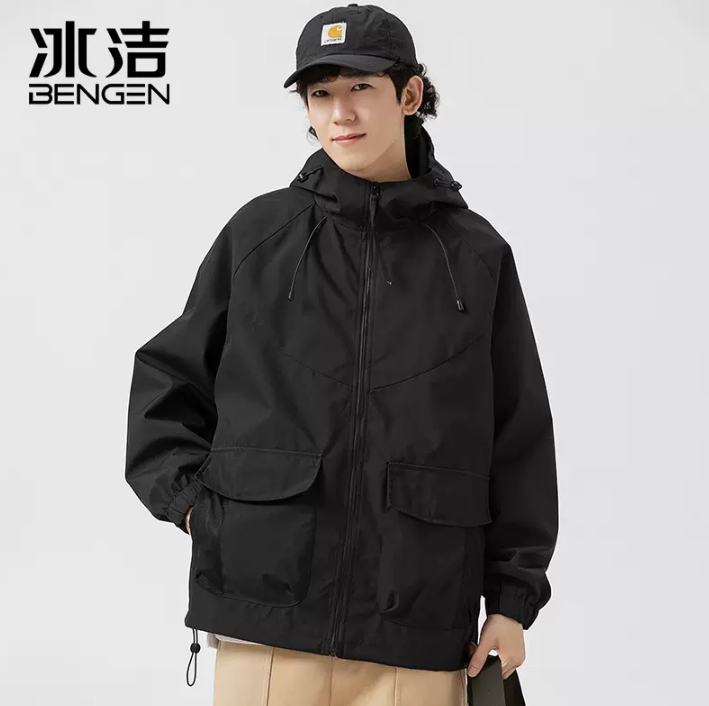 冰洁 2023年新款 男女士连帽防风夹克外套 多色 新低109元包邮 值值值-买手聚集的地方
