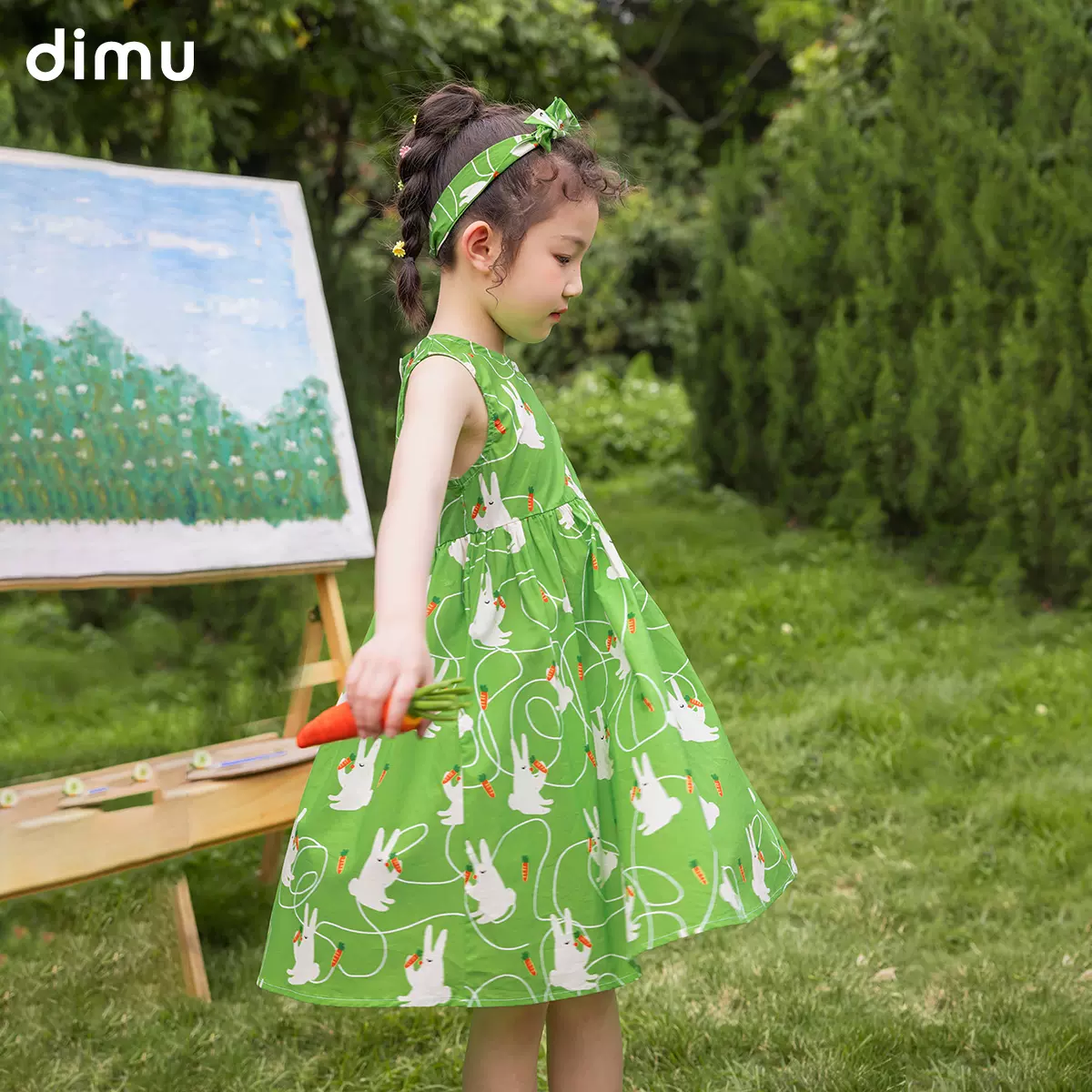 限时清仓！dimu 笛牧 女童春季套装/打底衣/连衣裙（100~160cm）多款 29元起包邮 值值值-买手聚集的地方