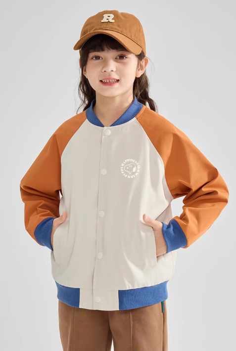 Snoopy 史努比 中大童棒球服外套（110~160码） 69元包邮 值值值-买手聚集的地方