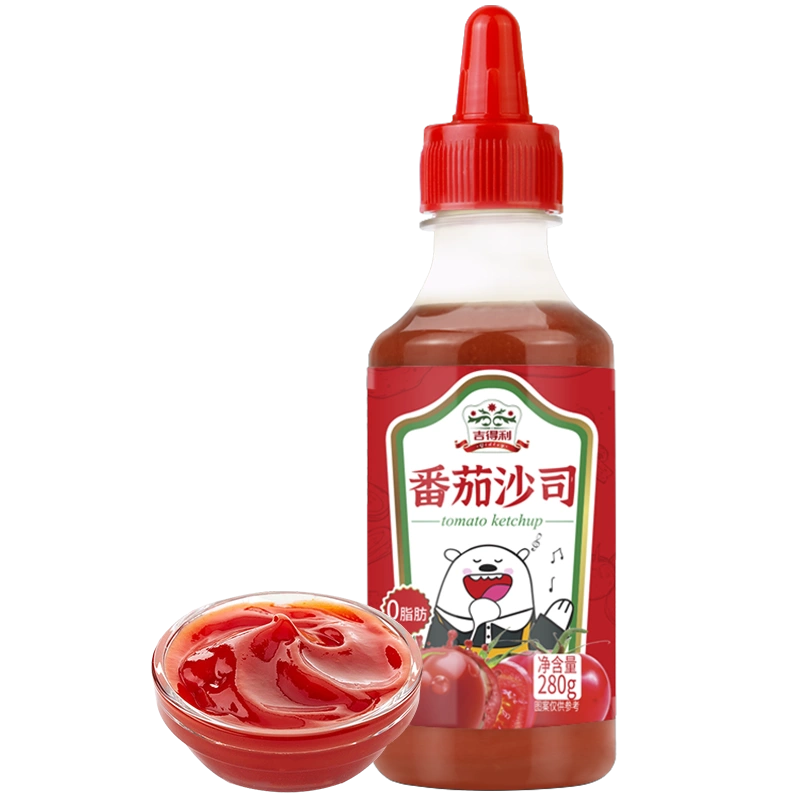 吉得利 番茄沙司番茄酱 280g 6.9元包邮(需领券) 值值值-买手聚集的地方