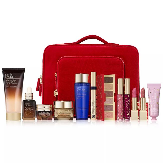 价值 $615，Estée Lauder 雅诗兰黛 2023假日美妆礼盒套装11件 1069元 值值值-买手聚集的地方