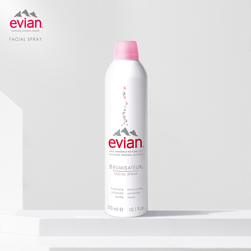 evian 依云 保湿舒缓矿泉水喷雾 300ml*3瓶 99元包邮包税（33元/瓶） 值值值-买手聚集的地方