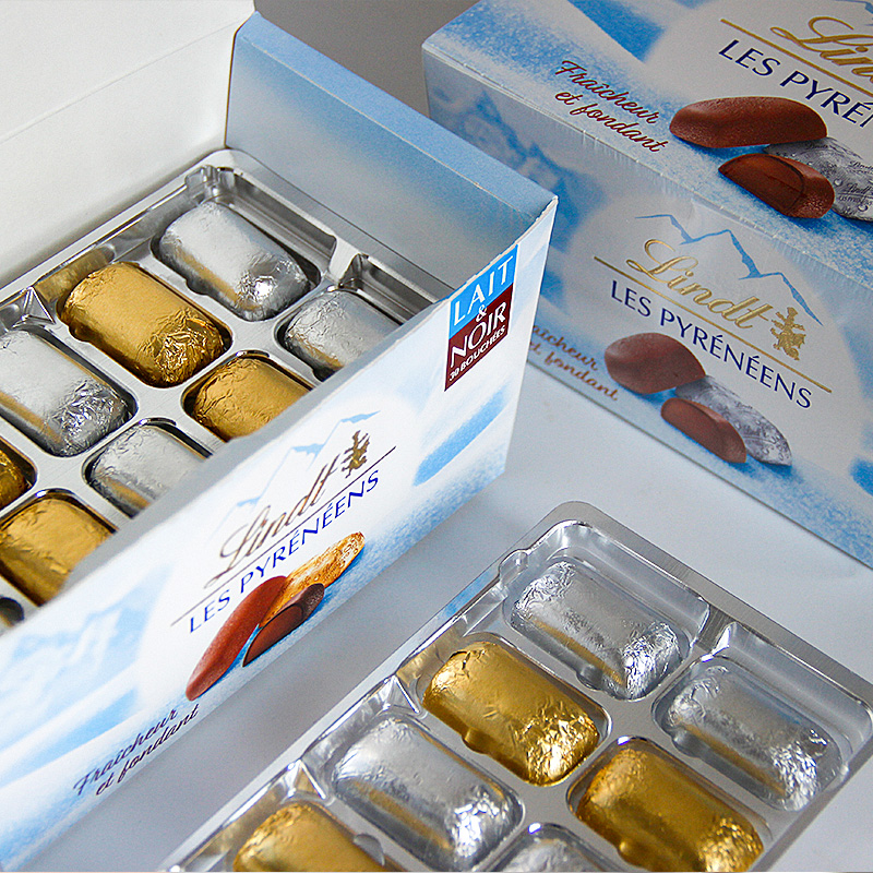 Lindt 瑞士莲 LES PYRENEENS 冬季限定冰山巧克力175g/24粒*2盒 112.8元包邮（56.4元/盒） 值值值-买手聚集的地方