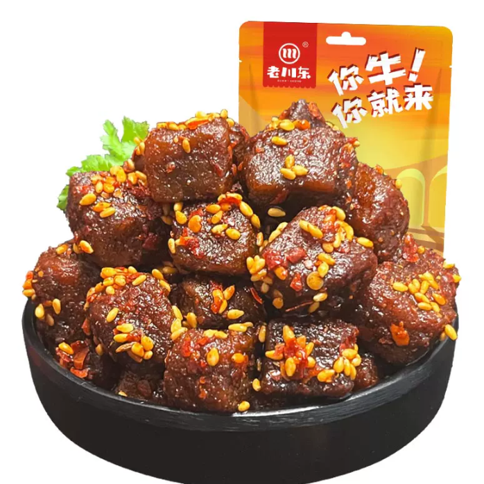 老川东 麻辣牛肉 100g*3件 29.9元包邮 值值值-买手聚集的地方