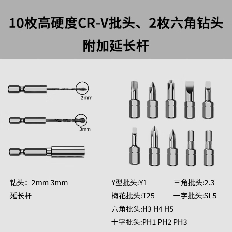 Greener 绿林 能工 家用电动螺丝刀套装 79元包邮 值值值-买手聚集的地方