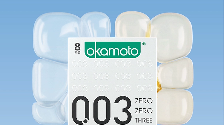 Okamoto 冈本 003 超薄避孕套20只（0.03四合一8只+激薄5只*2盒+透薄1只*2盒） 49.9元包邮 值值值-买手聚集的地方