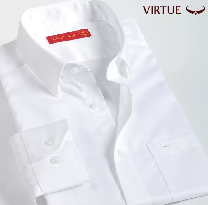Virtue 富绅 男士丝光棉长袖衬衫 多款 43元包邮 值值值-买手聚集的地方