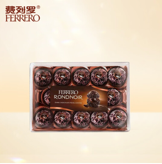 费列罗 黑莎夹心黑巧克力 138g/14粒 32.5元 值值值-买手聚集的地方