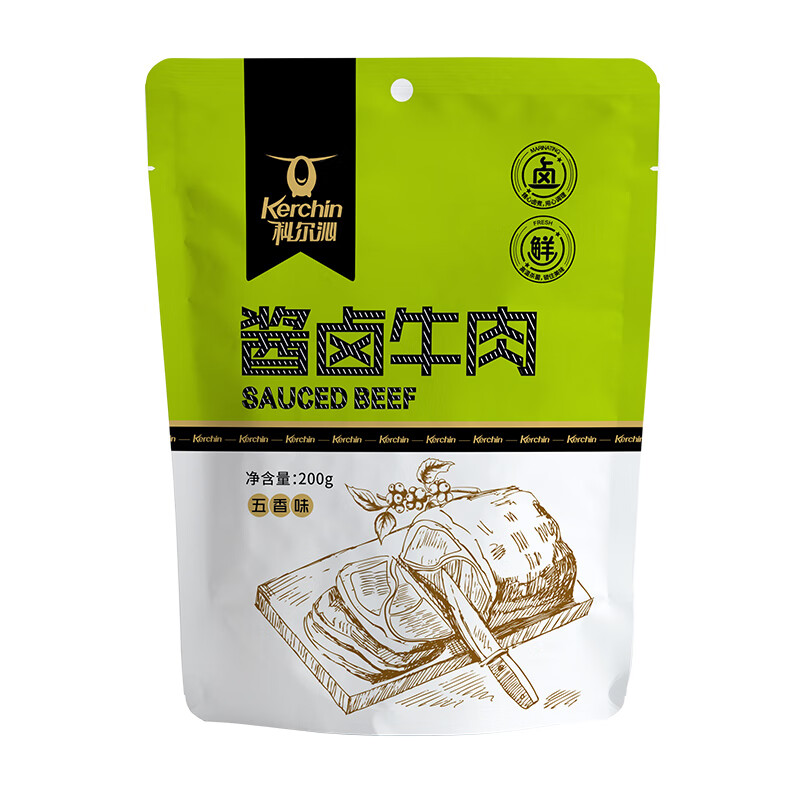 科尔沁 五香味酱卤牛肉 200g*3件 66.86元包邮 值值值-买手聚集的地方
