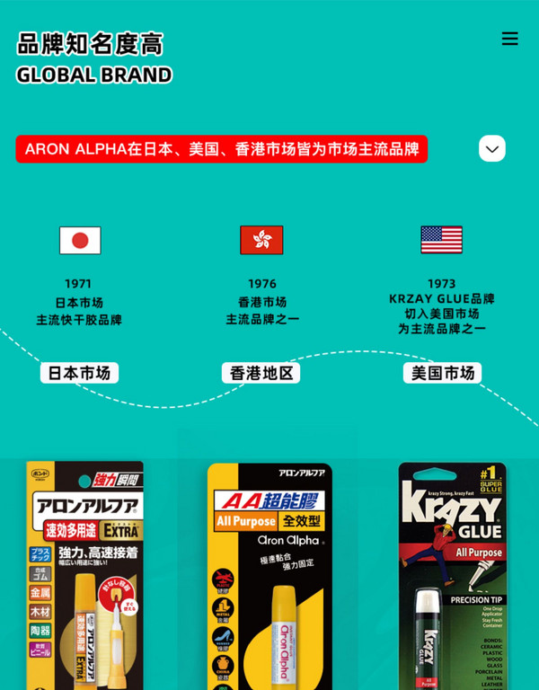 日本销量第一，Aron Alpha 阿隆发 AC-101 防水速干胶2g 12.7元包邮 值值值-买手聚集的地方