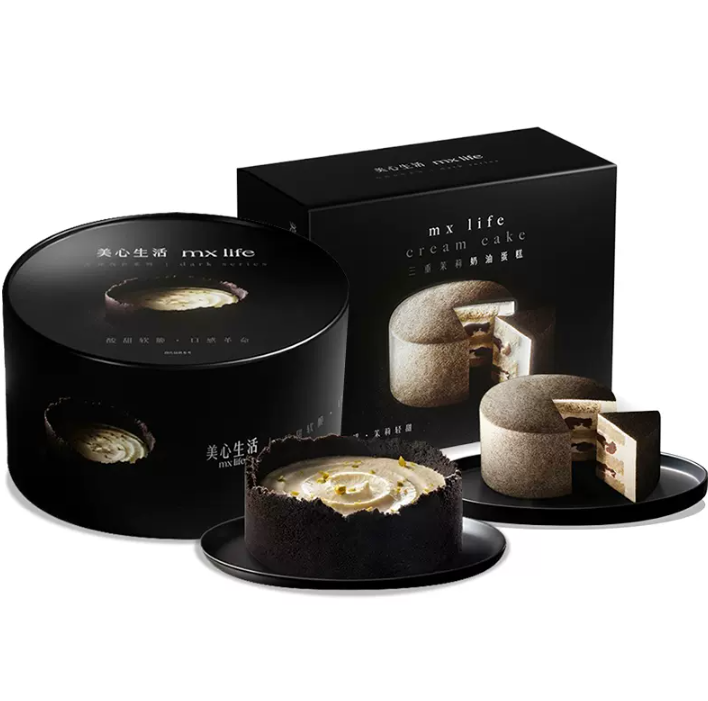香港美心旗下品牌，mx life 美心生活 茉莉奶油蛋糕375g+柚子黑巧220g 158元顺丰包邮 值值值-买手聚集的地方