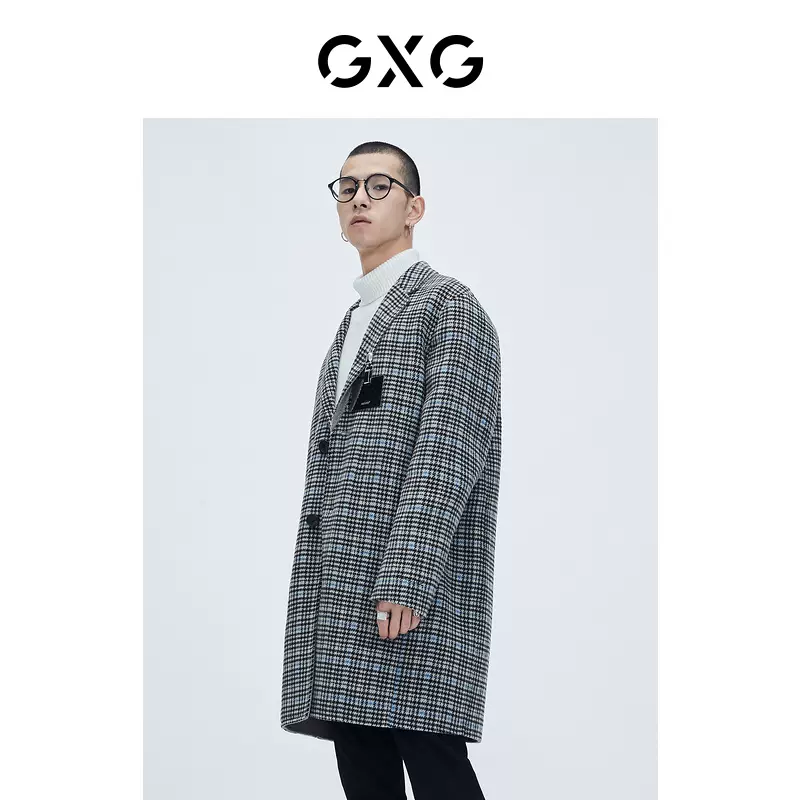GXG  男士气质时尚羊毛混纺大衣 多款 249元包邮 值值值-买手聚集的地方