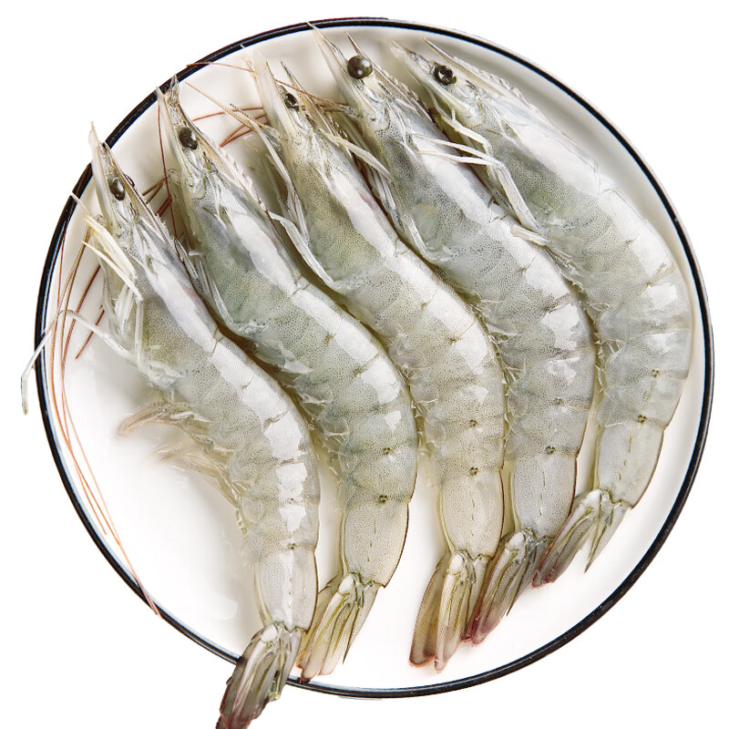 鲜京采 厄瓜多尔白虾1.5kg/盒 特大号20-30规格 新低69.9元包邮 值值值-买手聚集的地方