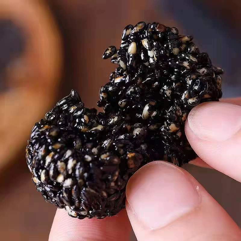 枣乐趣 九蒸九晒黑芝麻丸独立包装 150g*2袋 15.9元包邮（需领券） 值值值-买手聚集的地方