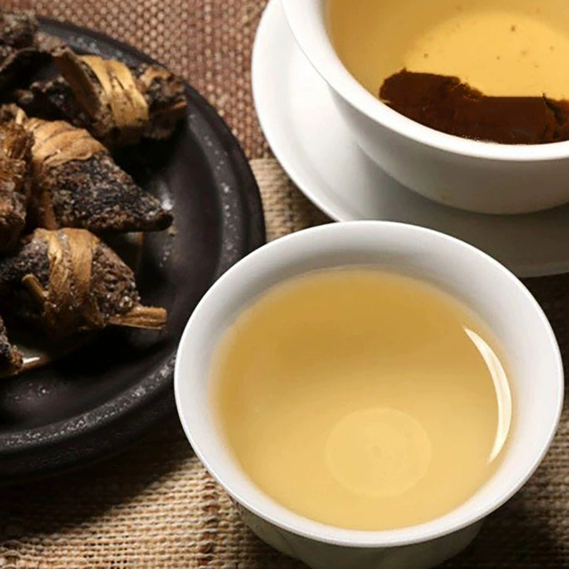 传奇茶引 广东特产三宝扎 传统手工新会陈皮咸橄榄茶 60g 28元包邮 值值值-买手聚集的地方