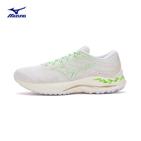 Mizuno 美津浓 Wave Rider 26 Honolulu 男士​次顶级轻量缓冲跑鞋J1GC225701 368元包邮 值值值-买手聚集的地方