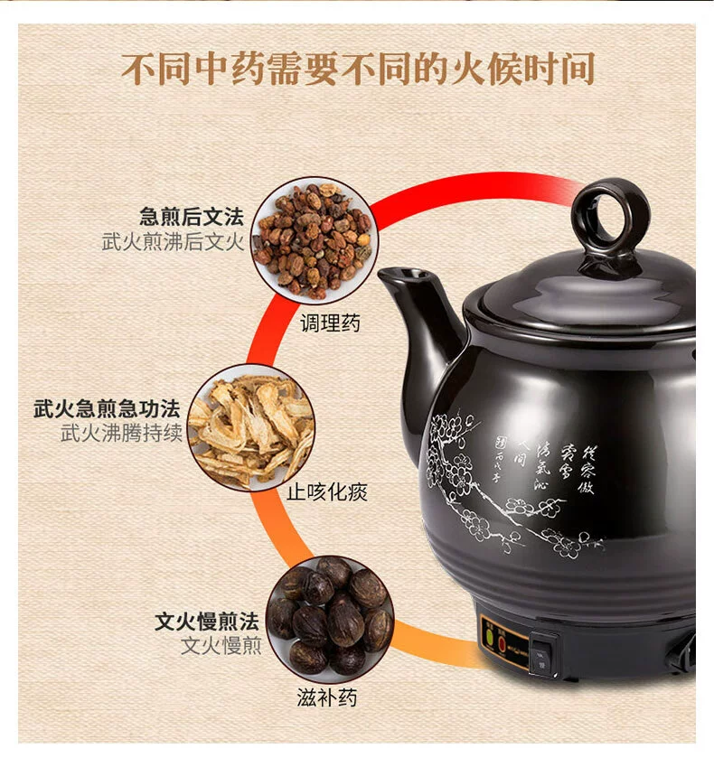 威力 家用全自动煎药壶中药电煎壶 4L 59.9元包邮（2.5L款39.9元） 值值值-买手聚集的地方